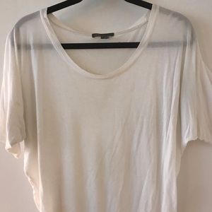 Vince White Short Sleeve Tee
